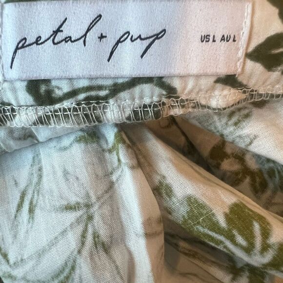 Petal & Pup NWT DELILAH SET - GREEN FLORAL SIZE Large - Picture 10 of 13